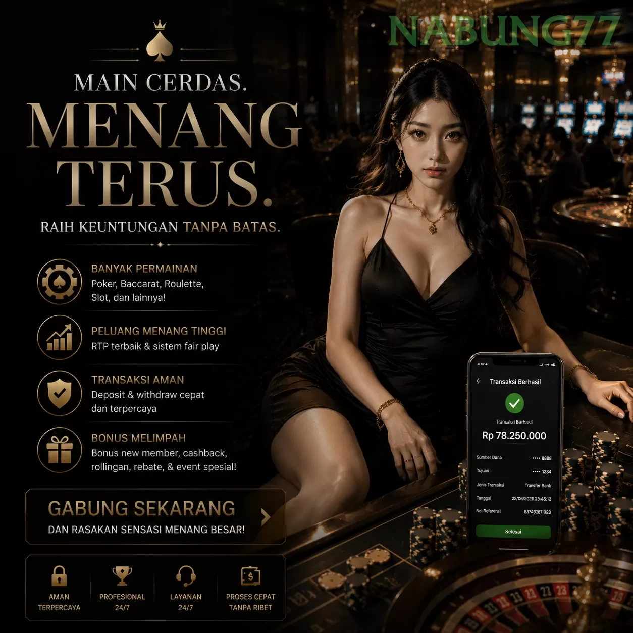 Main nabung77freechipq Menang Jackpot Besar